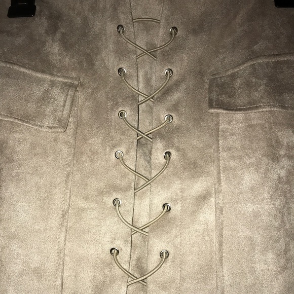 Lace Up Skirt - Picture 2 of 3